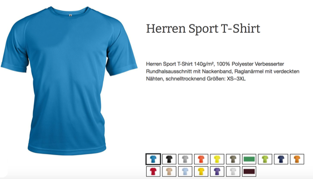 05: Sport T-Shirt bird eye